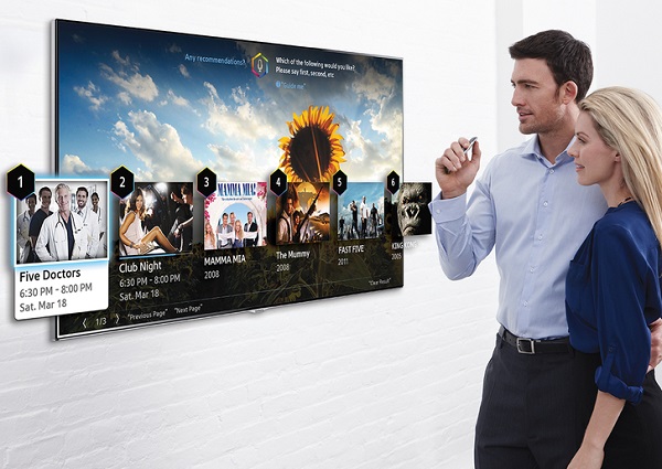 Los televisores Samsung Smart TV 2014 reconocerán los movimientos de los dedos