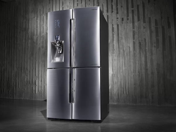 Samsung presenta en el CES un frigorí­fico inteligente de cuatro puertas
