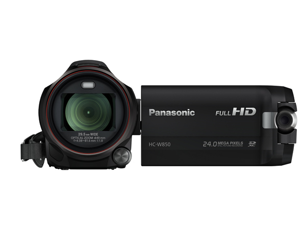 Panasonic W850, una videocámara FullHD que vale por dos 2 Panasonic W850 frontal