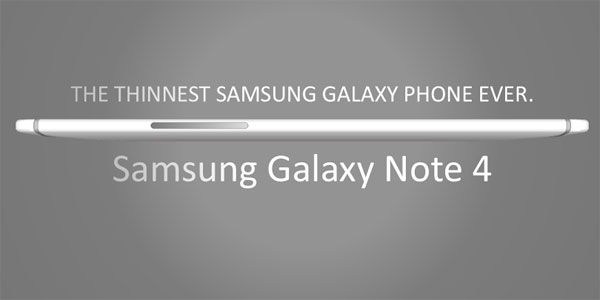 El Samsung Galaxy Note 4 podrí­a tener una pantalla de tres caras
