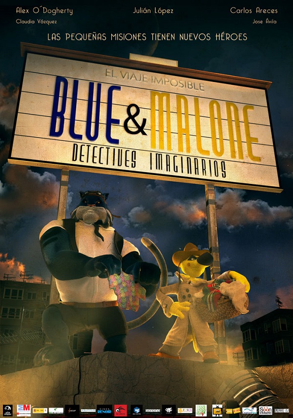 Blue & Malone, Detectives imaginarios