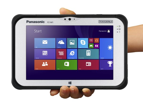 Panasonic Toughpad FZ-M1, tablet Windows para entornos duros 1 Panasonic Toughpad FZ-M1