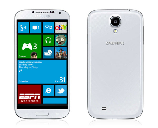 Samsung está trabajando en un smartphone de gama alta con Windows