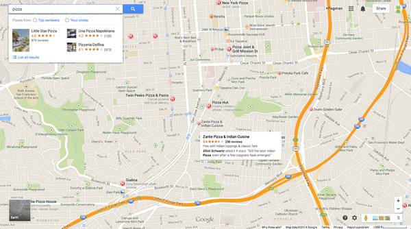 Google Maps renueva su versión de escritorio