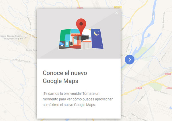 El nuevo Google Maps ya está disponible en España
