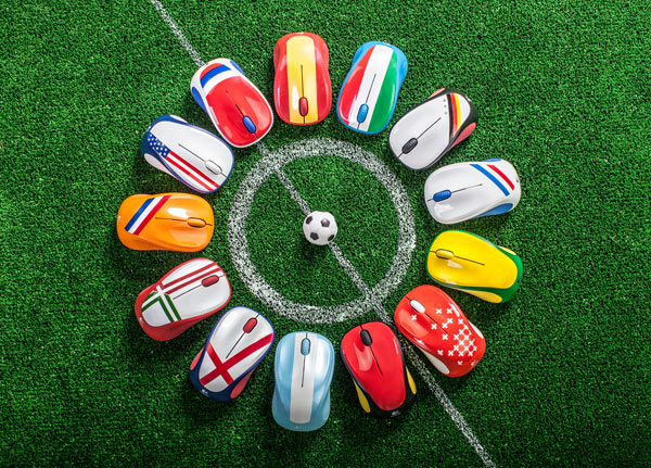 Logitech Wireless Mouse M235, ratones inspirados en las selecciones de fútbol