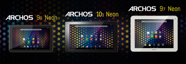 Archos presenta tres nuevas tabletas
