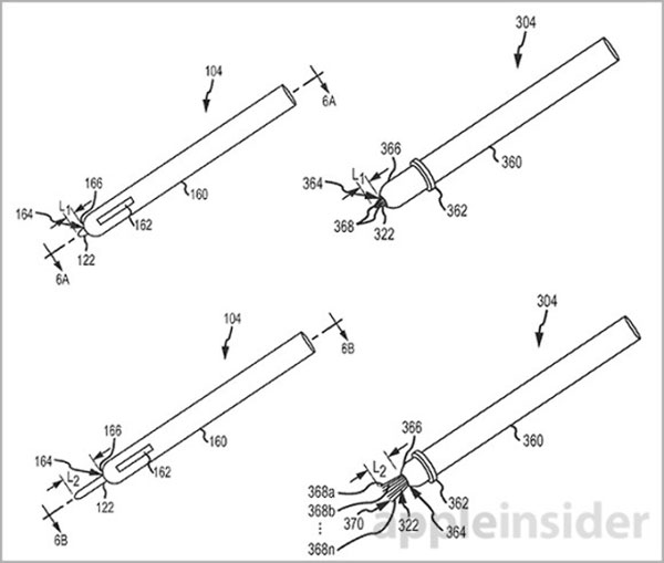 Apple patenta un lápiz táctil avanzado