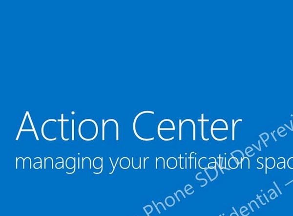Filtrados más detalles del centro de notificaciones de Windows Phone 8.1