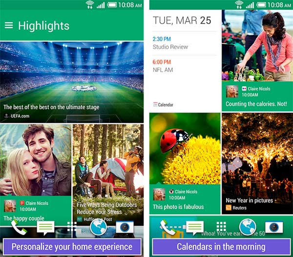 HTC BlinkFeed estará disponible para otros smartphones Android