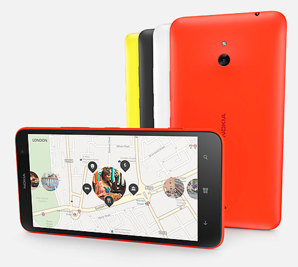 Nokia Lumia 1320, seis pulgadas a un precio asequible