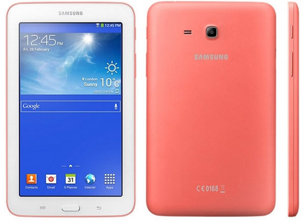 La Samsung Galaxy Tab 3 Lite estará disponible en tres colores distintos