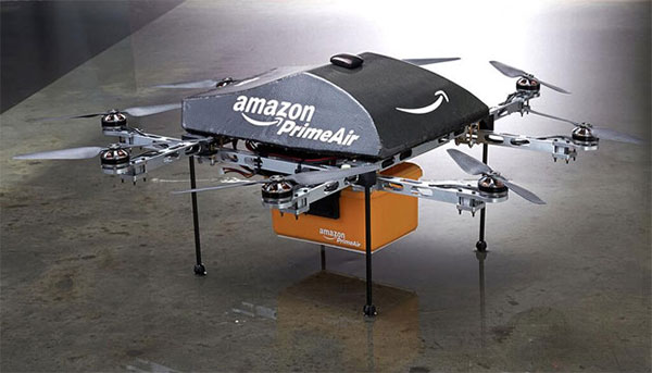 Amazon ya está probando los drones para entrega de paquetes