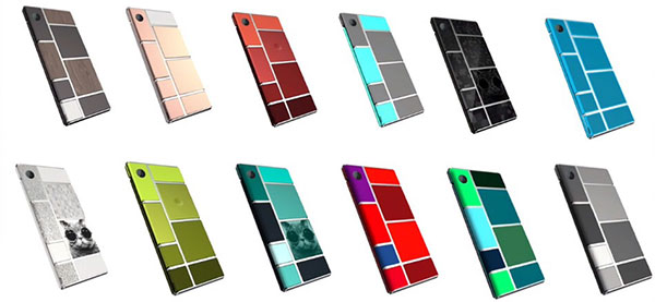 Google muestra posibles diseños de teléfonos modulares
