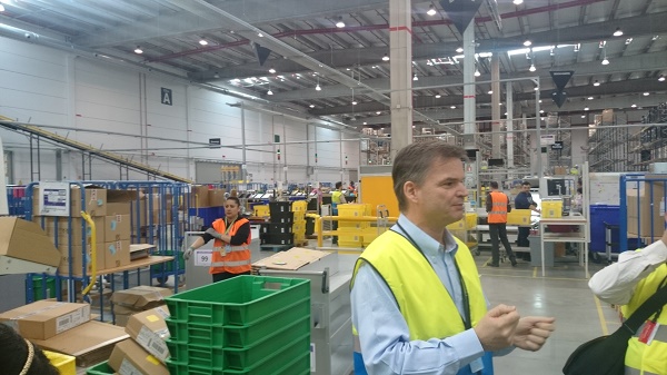 tuexperto.com visita el centro de distribución de Amazon en España 1 Centro logístico de Amazon