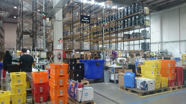 tuexperto.com visita el centro de distribución de Amazon en España 2 Centro logístico de Amazon