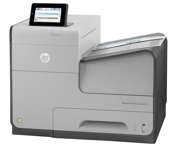 HP Officejet Enterprise Color X555, impresora de tinta con hasta 70 páginas por minuto 2 HP Officejet Enterprise Pro X555