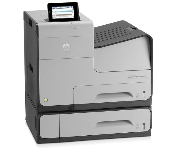 HP Officejet Enterprise Color X555, impresora de tinta con hasta 70 páginas por minuto 1 HP Officejet Enterprise Pro X555