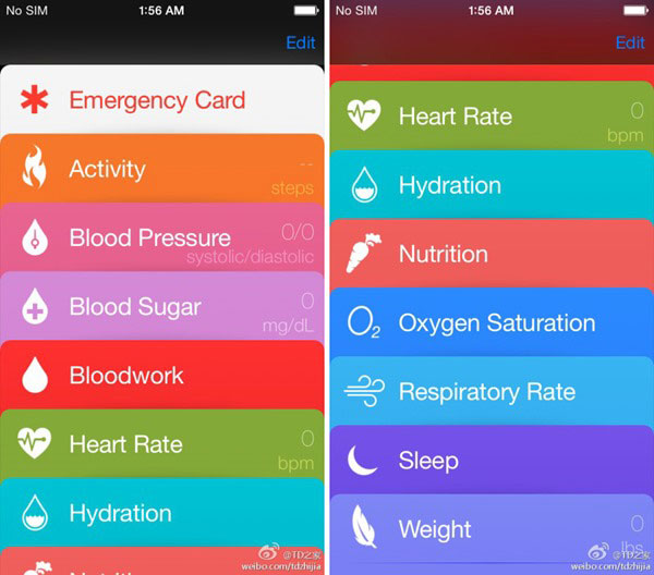 iOS 8, así podría ser la próxima versión del sistema operativo de Apple 1 iOS 8 healthbook