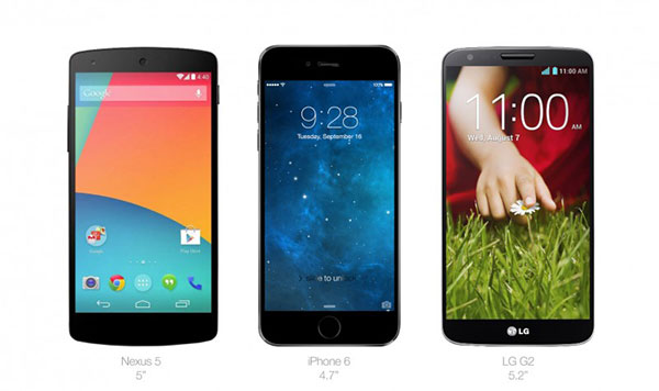 iPhone 6 comparacion