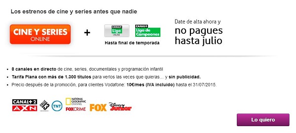 Vodafone y Yomvi