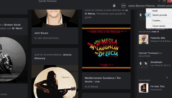 Cómo mantener tu privacidad en Spotify 2