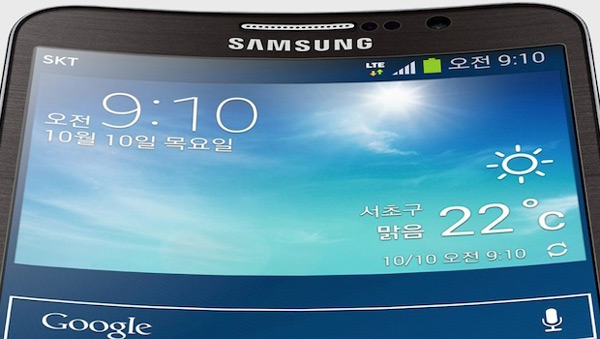 Samsung Galaxy Note 4, diseño curvo