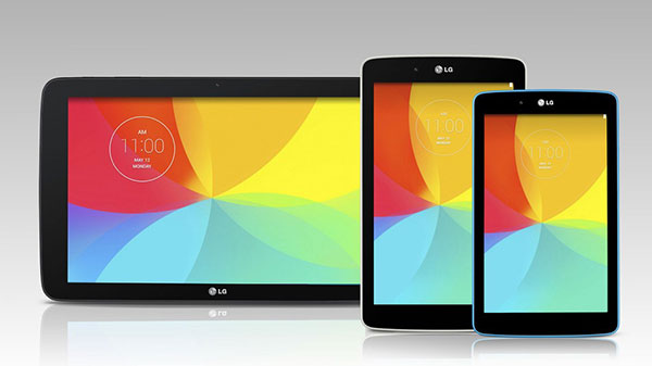 LG G Pad, tres nuevas tabletas con detalles todaví­a desconocidos