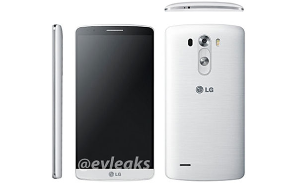Filtradas imágenes del LG G3 en blanco y dorado