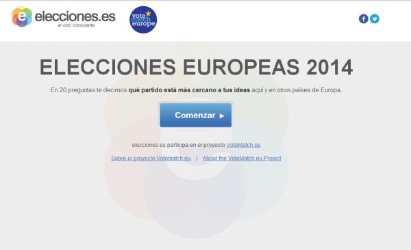 Elecciones Europeas 2014, una web ayuda a decidir qué partido votar