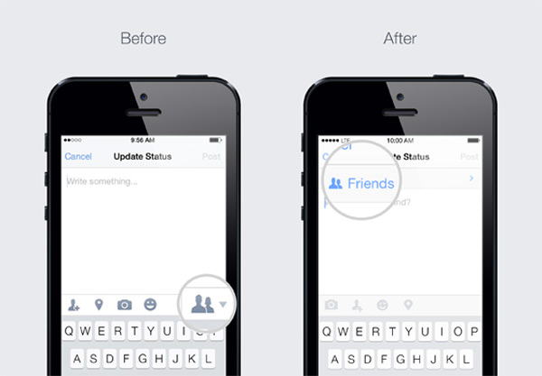 Facebook en iPhone
