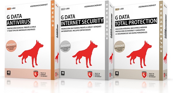 G Data Antivirus, Internet Security y Total Protection, protege el PC de amenazas
