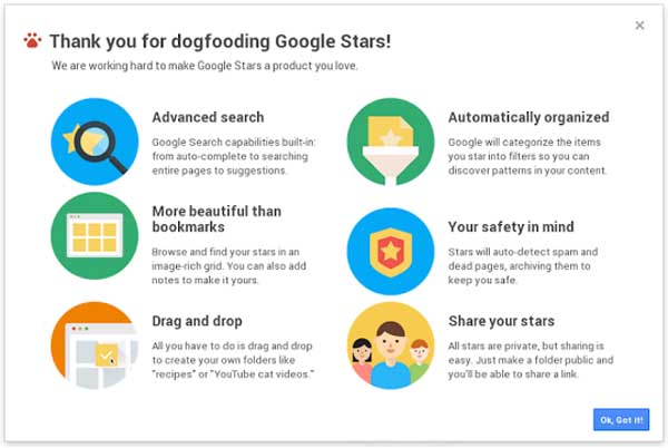 google stars