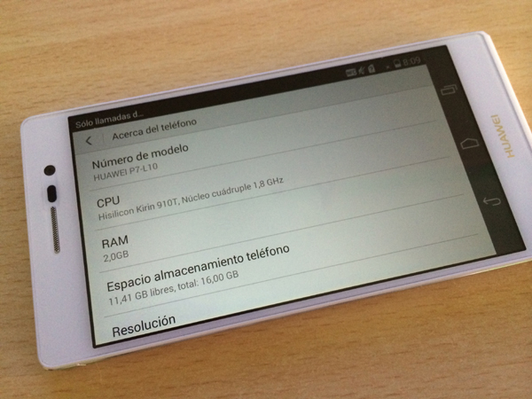 Huawei Ascend P7, lo hemos probado