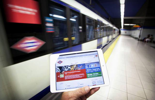 El Metro de Madrid tendrá WiFi gratuito a partir de verano
