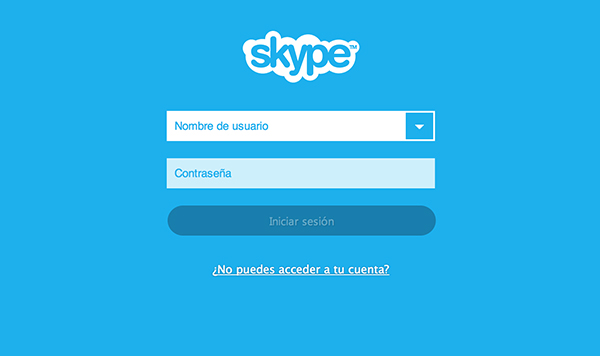 Skype inicio