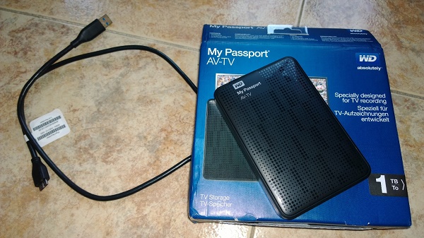 WD My Passport AV-TV