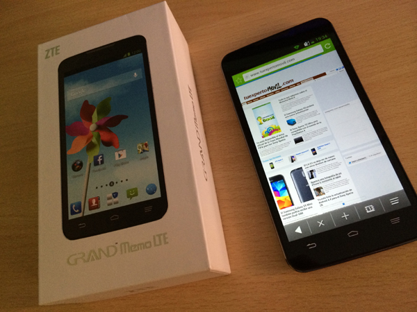 ZTE Grand Memo LTE, lo hemos probado