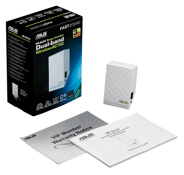 Asus AC750 RP-AC52