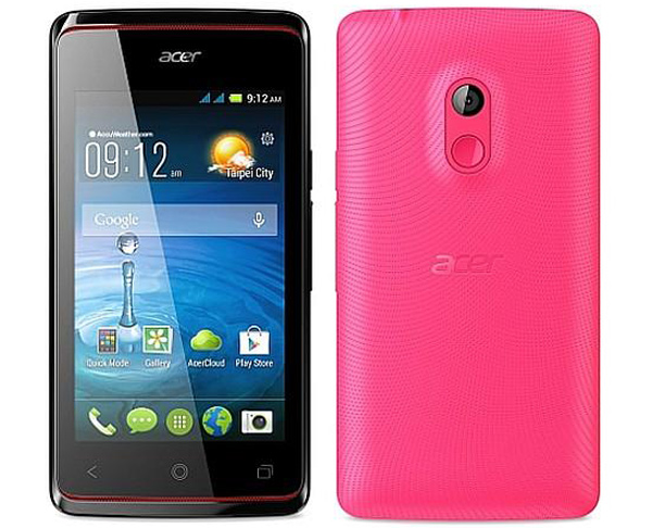 Acer Liquid Z200, un móvil básico con Android por 80 euros