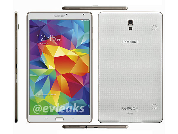 Filtradas imágenes de la Samsung Galaxy Tab S de 8,4 pulgadas