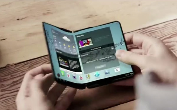 Samsung podrí­a lanzar un tablet plegable en 2015