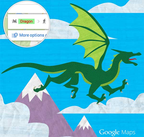 google maps dragón ness