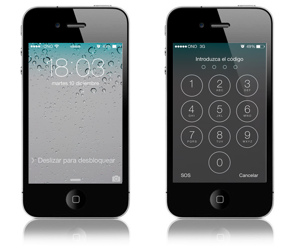 Un fallo de seguridad en iOS 7 permite saltar la pantalla de bloqueo
