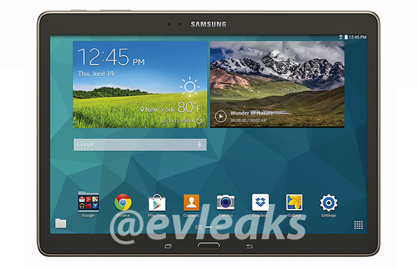 Se filtra una fotografí­a de la tablet Samsung Galaxy Tab S 10.5