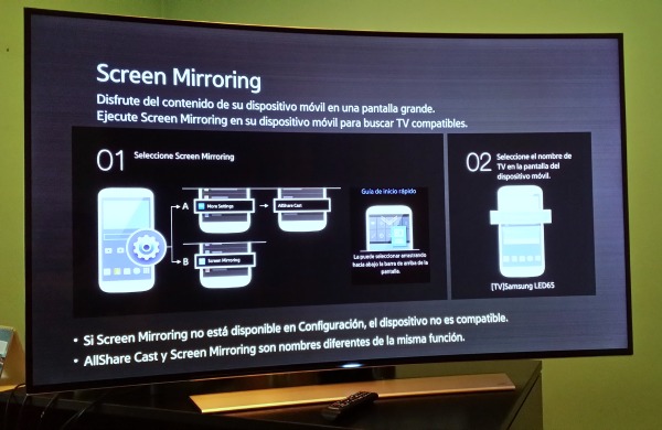 Screen Mirroring de Samsung