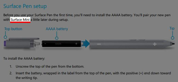 Manual de instrucciones de la Microsoft Surface Pro 3