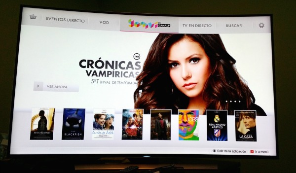Yomvi, el videoclub de Canal+ en las Smart TV de Samsung 3 Yomvi en la Smart TV de Samsung