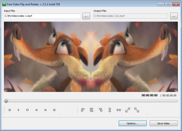 Cómo rotar un ví­deo grabado con la cámara