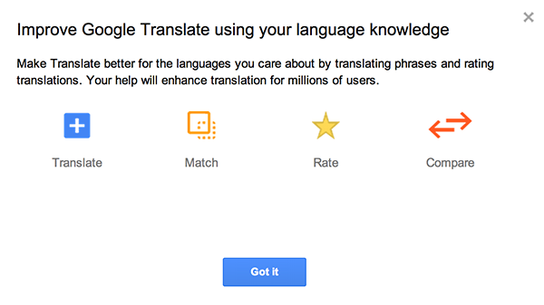 Google presenta una nueva plataforma para mejorar su traductor online